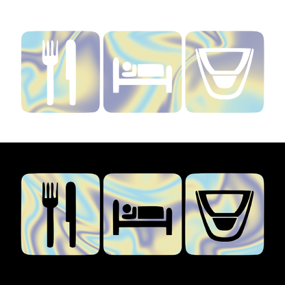 Sticker - EAT SLEEP DACIA