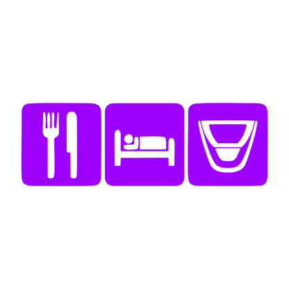 Sticker - EAT SLEEP DACIA