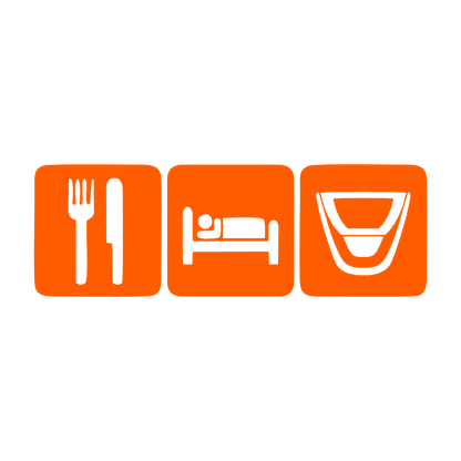 Sticker - EAT SLEEP DACIA