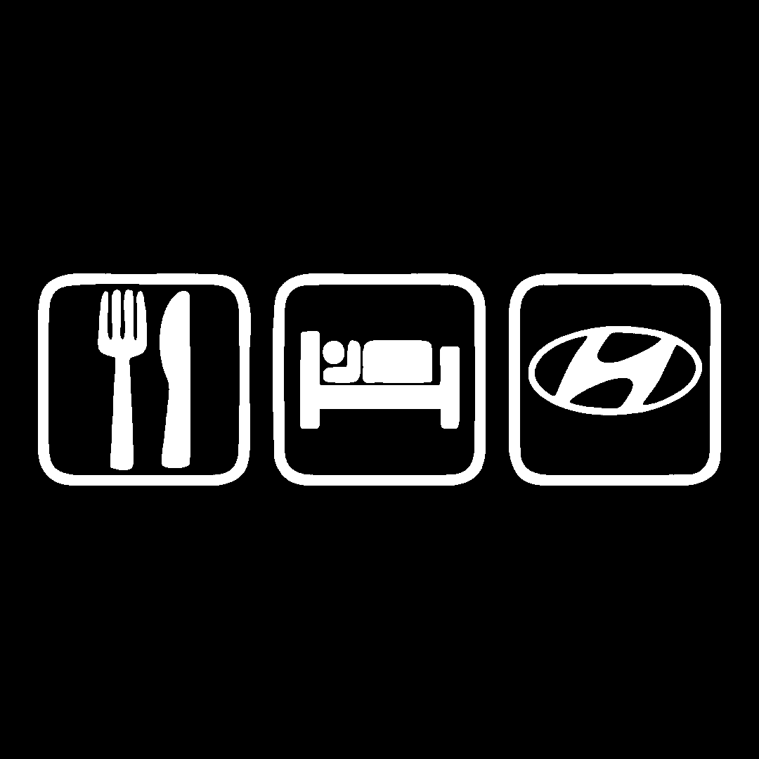 eat sleep hyundai - Alb