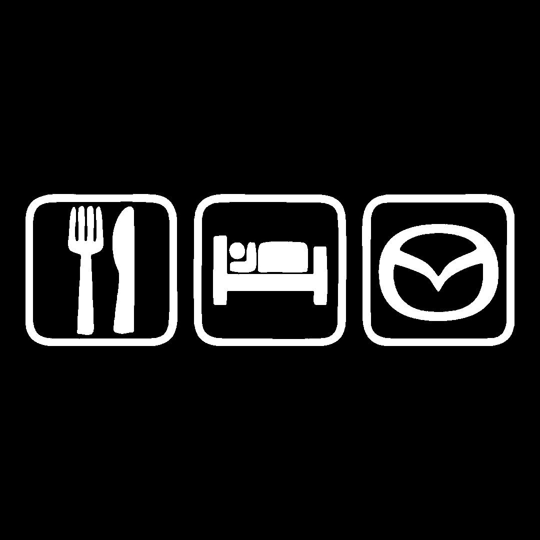 eat sleep mazda - Alb