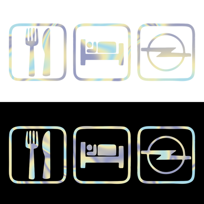eat sleep opel 2 - Holografic