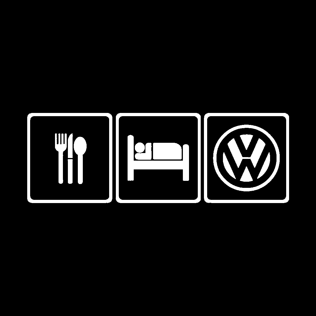 Sticker - EAT SLEEP VOLKSWAGEN