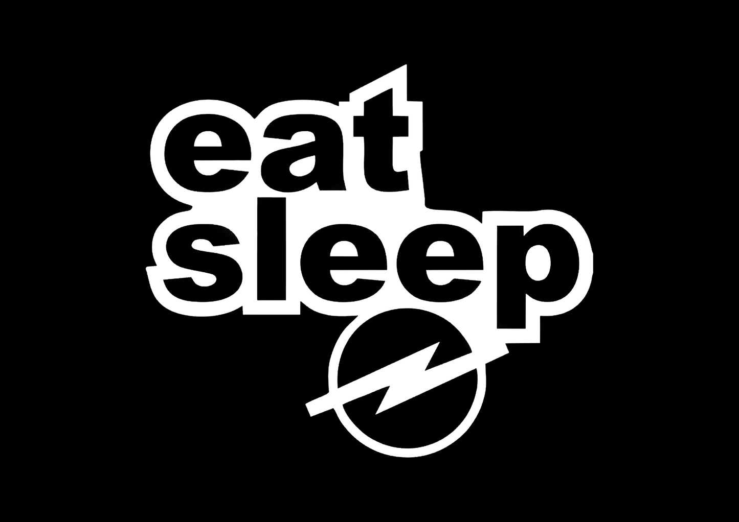 Sticker - EAT SLEEP OPEL