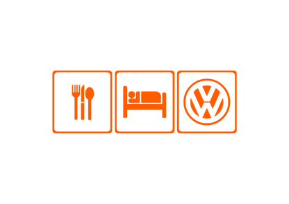 Sticker - EAT SLEEP VOLKSWAGEN