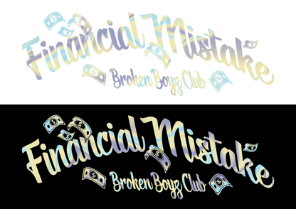 Sticker Luneta - FINANCIAL MISTAKE