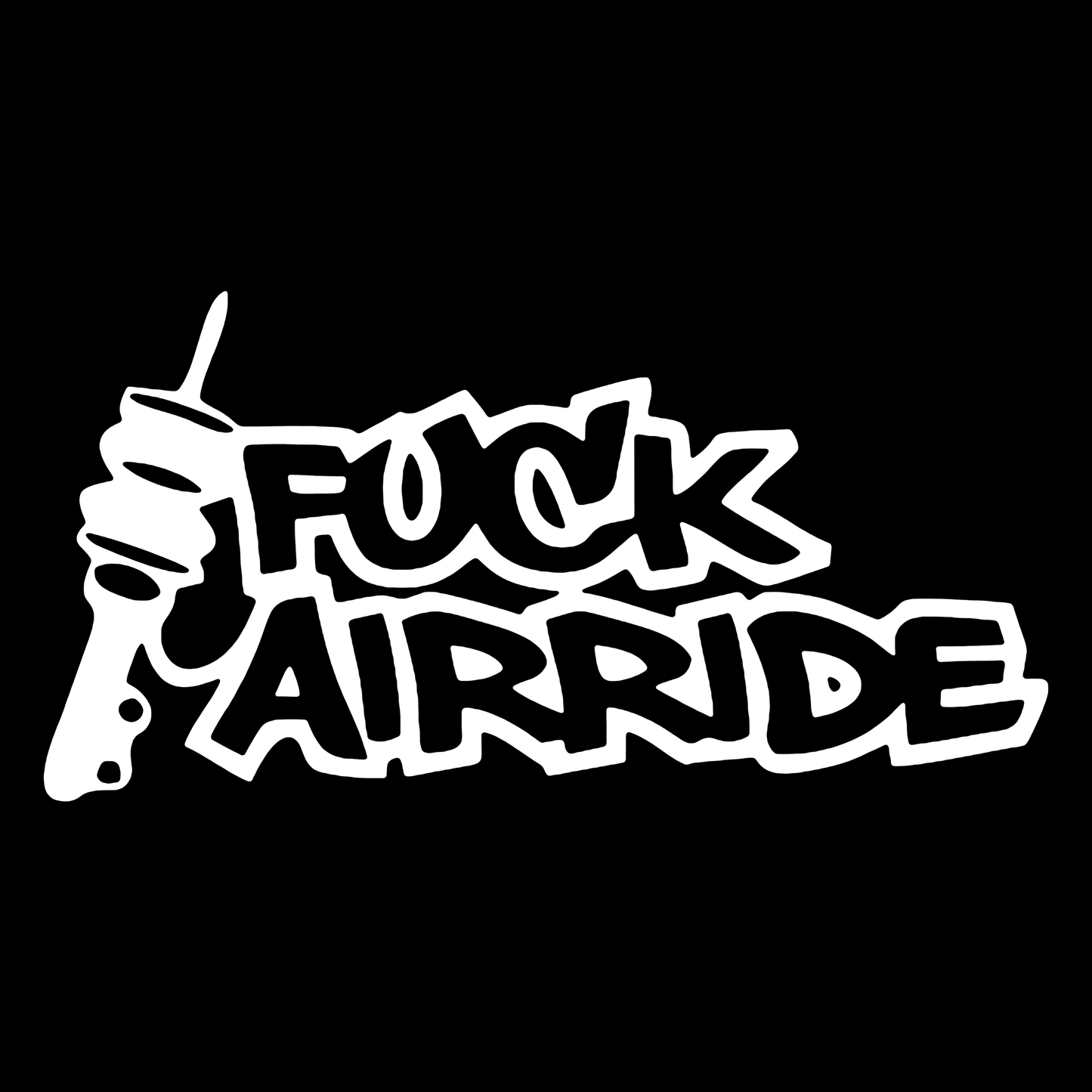 Sticker - F*CK AIRRIDE 2