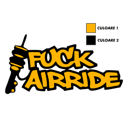 Sticker - F*CK AIRRIDE 2