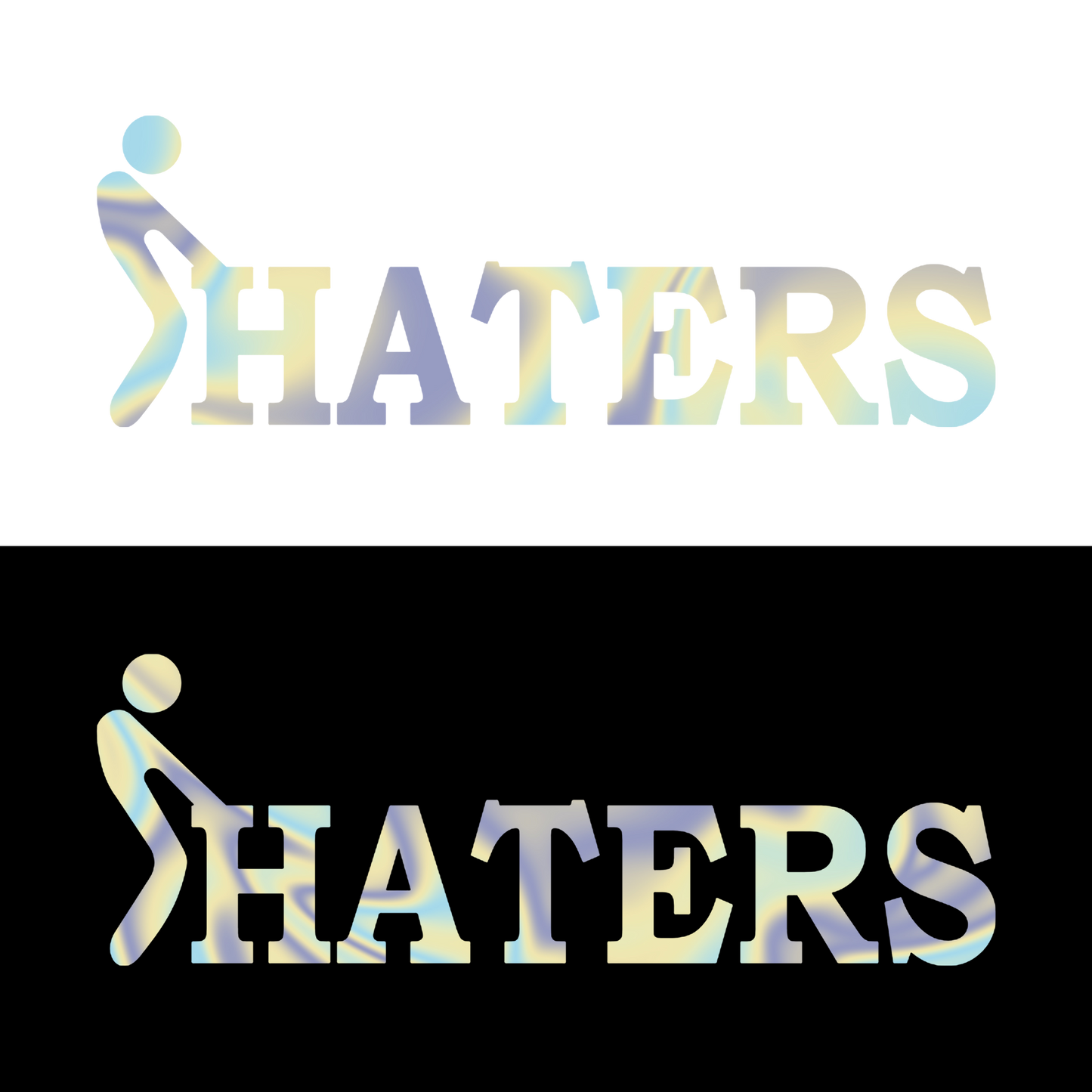 Sticker - FU*K HATERS