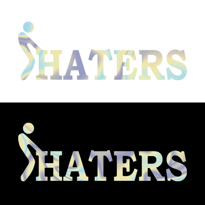 Sticker - FU*K HATERS