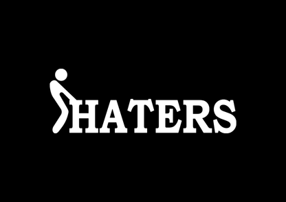 Sticker - FU*K HATERS
