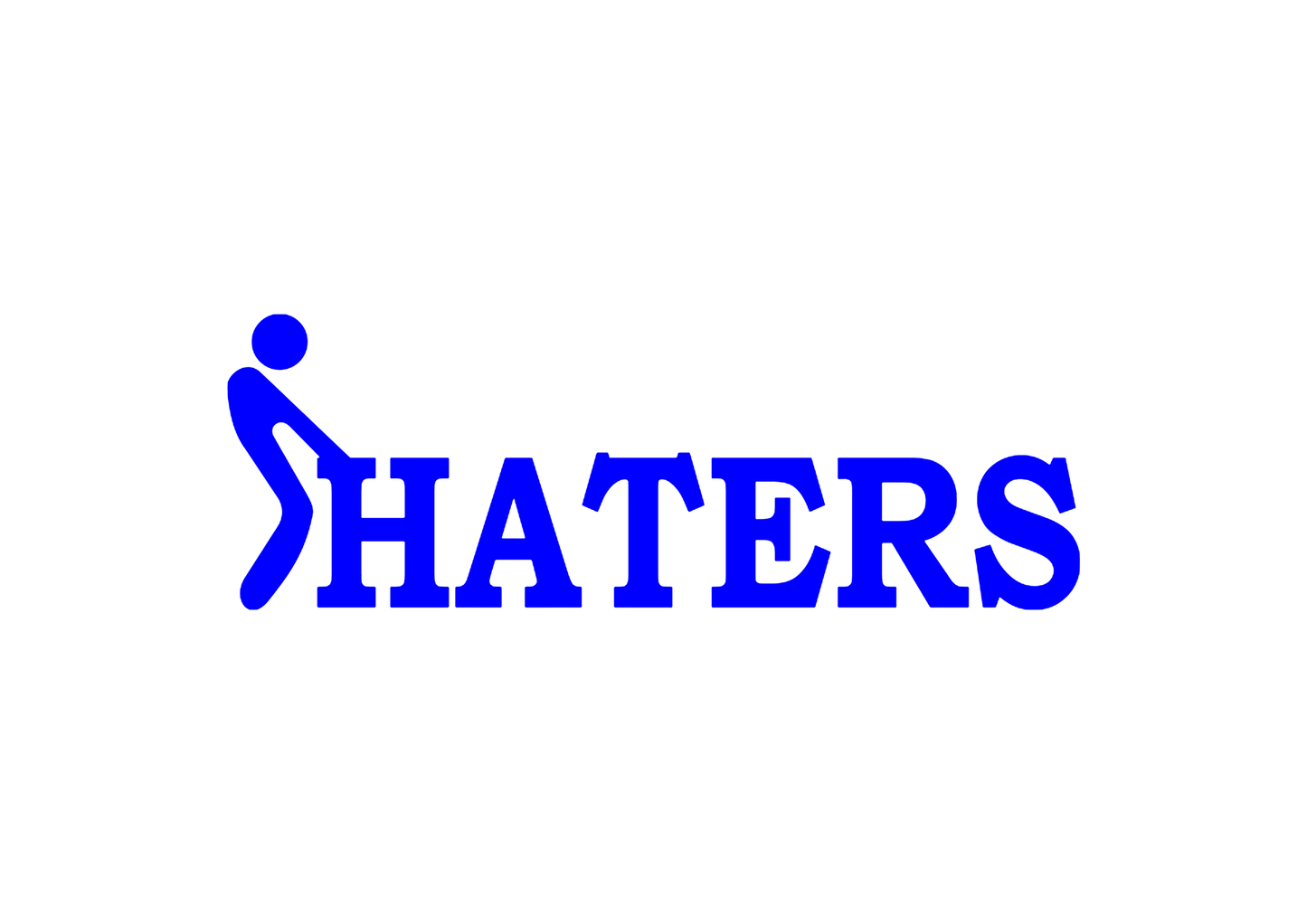 Sticker - FU*K HATERS