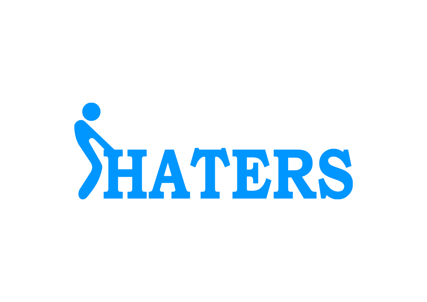 Sticker - FU*K HATERS