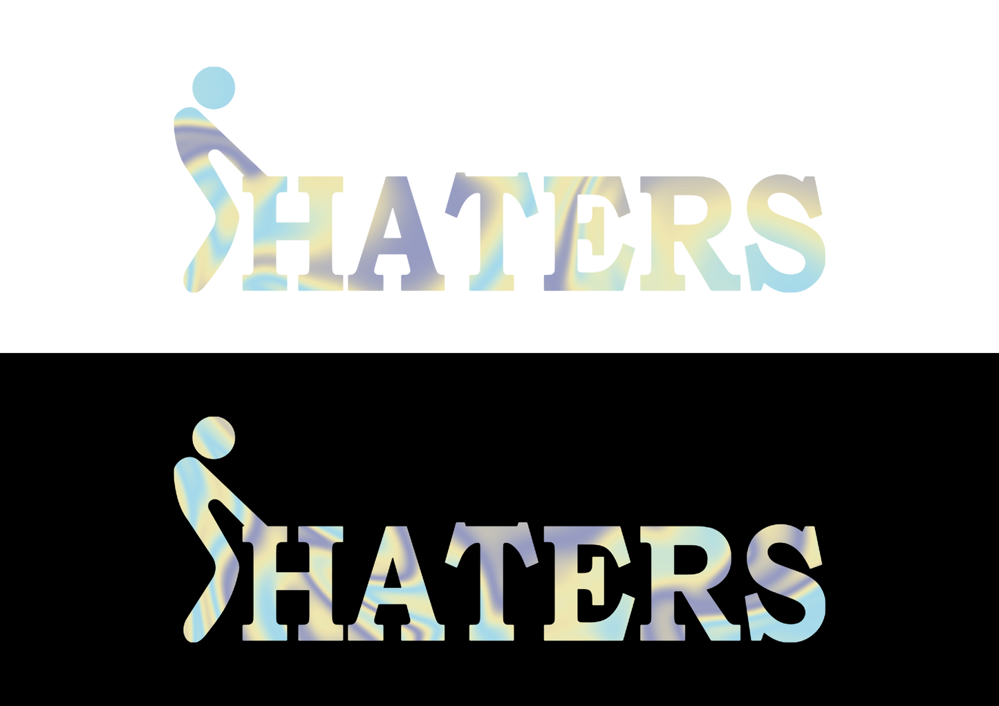 Sticker - FU*K HATERS
