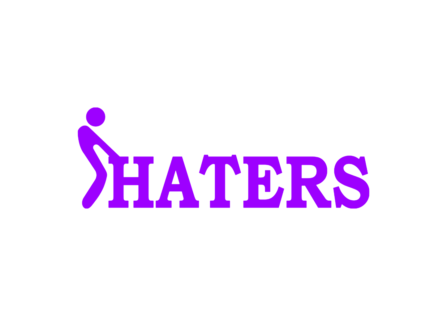 Sticker - FU*K HATERS