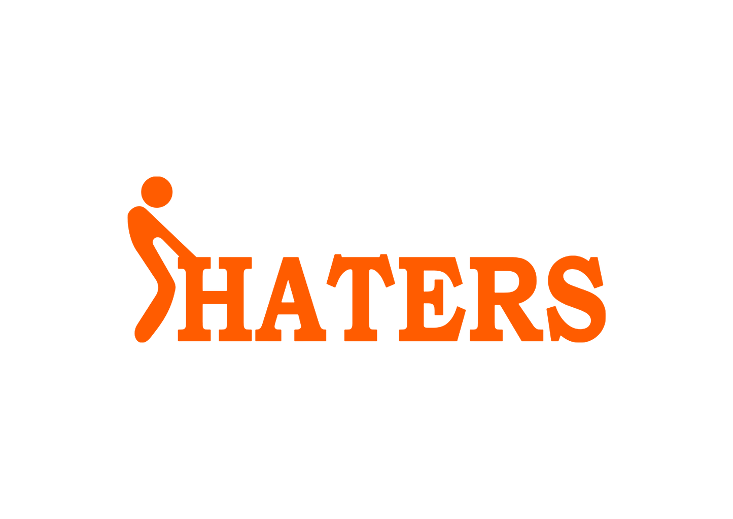 Sticker - FU*K HATERS