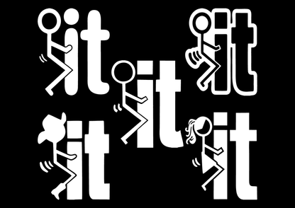 Sticker - F*CK IT