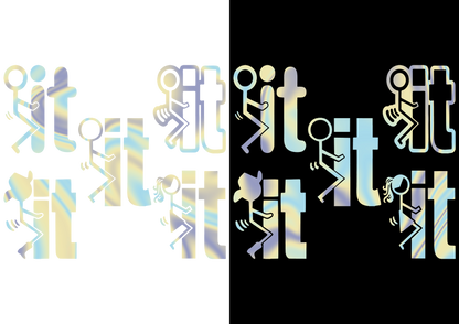 Sticker - F*CK IT