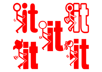 Sticker - F*CK IT