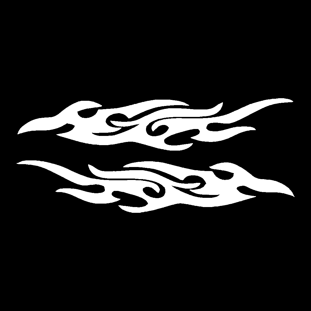 Sticker Set - X2 FLAMES
