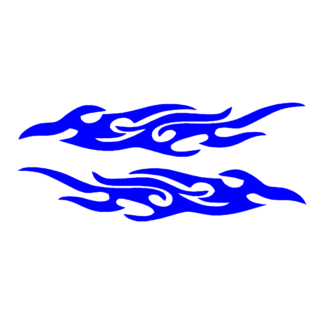 Sticker Set - X2 FLAMES