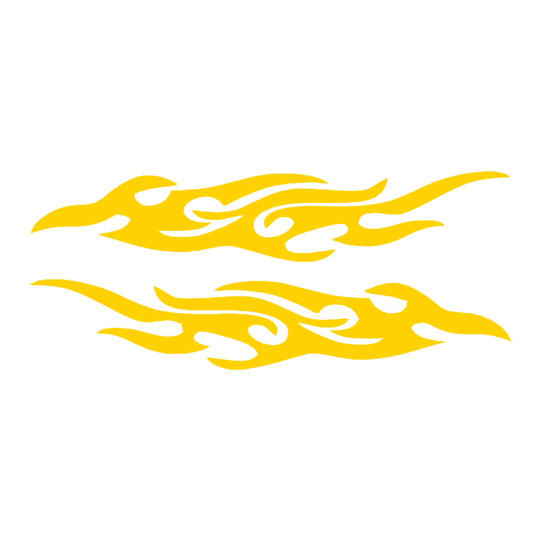 Sticker Set - X2 FLAMES