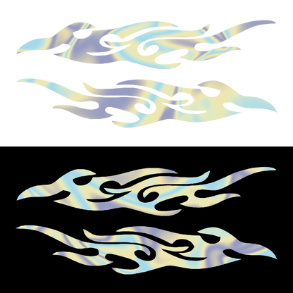 Sticker Set - X2 FLAMES