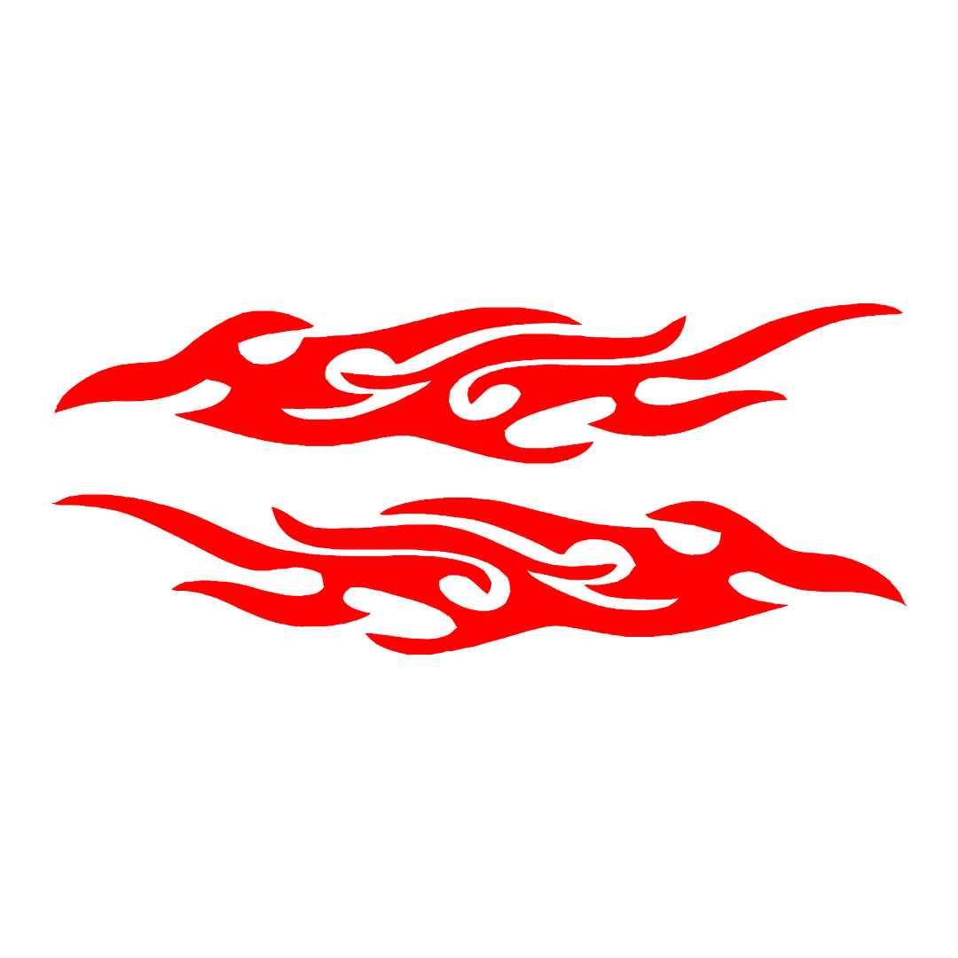Sticker Set - X2 FLAMES