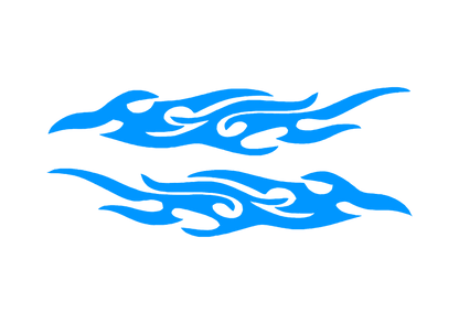 Sticker Set - X2 FLAMES
