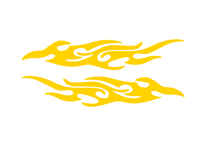 Sticker Set - X2 FLAMES