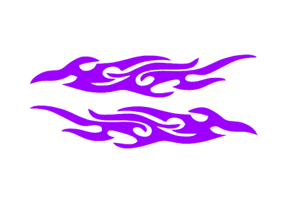 Sticker Set - X2 FLAMES