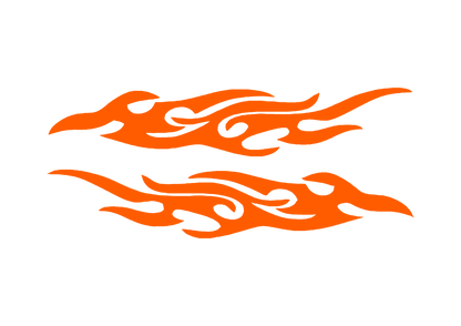 Sticker Set - X2 FLAMES
