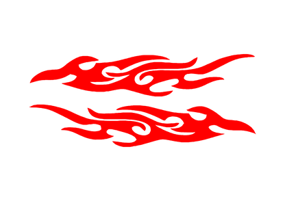 Sticker Set - X2 FLAMES