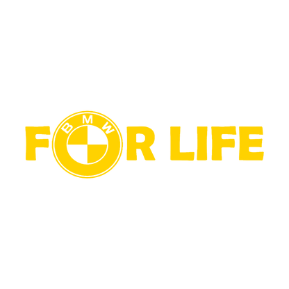 Sticker - BMW FOR LIFE