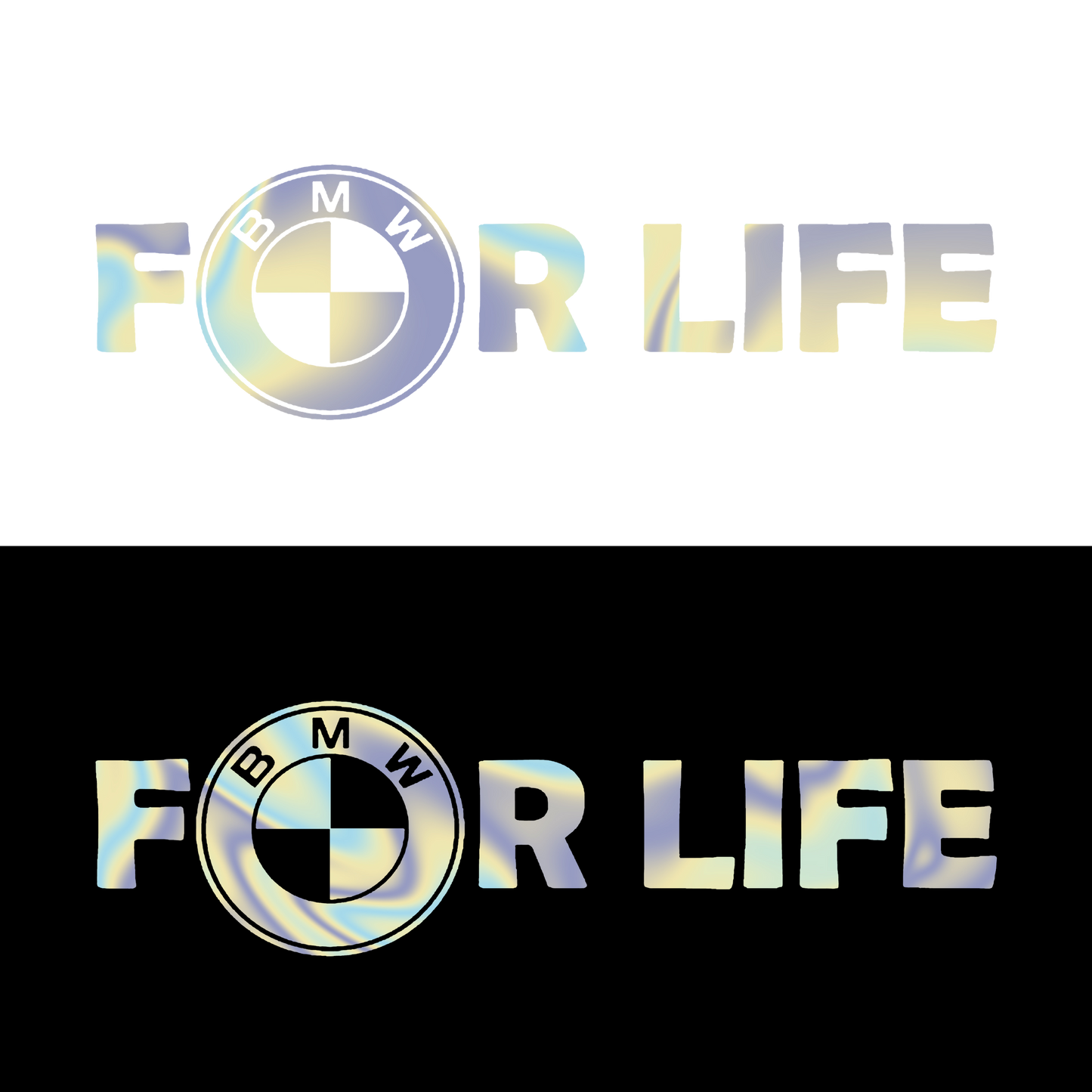 Sticker - BMW FOR LIFE