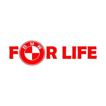 Sticker - BMW FOR LIFE