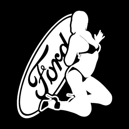 Sticker - FORD GIRL 3