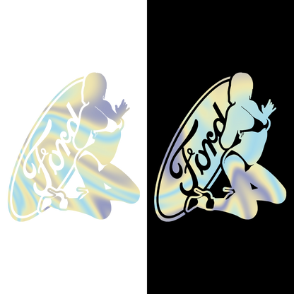 Sticker - FORD GIRL 3