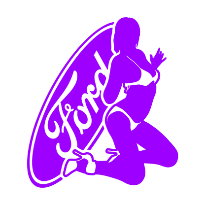 Sticker - FORD GIRL 3
