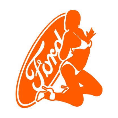 Sticker - FORD GIRL 3