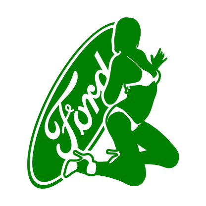 Sticker - FORD GIRL 3