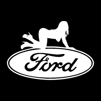 Sticker - FORD GIRL 4