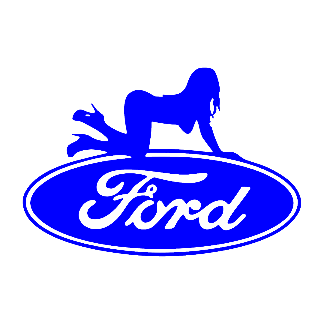 Sticker - FORD GIRL 4