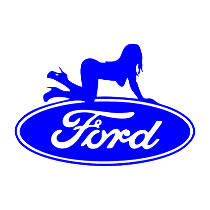 Sticker - FORD GIRL 4