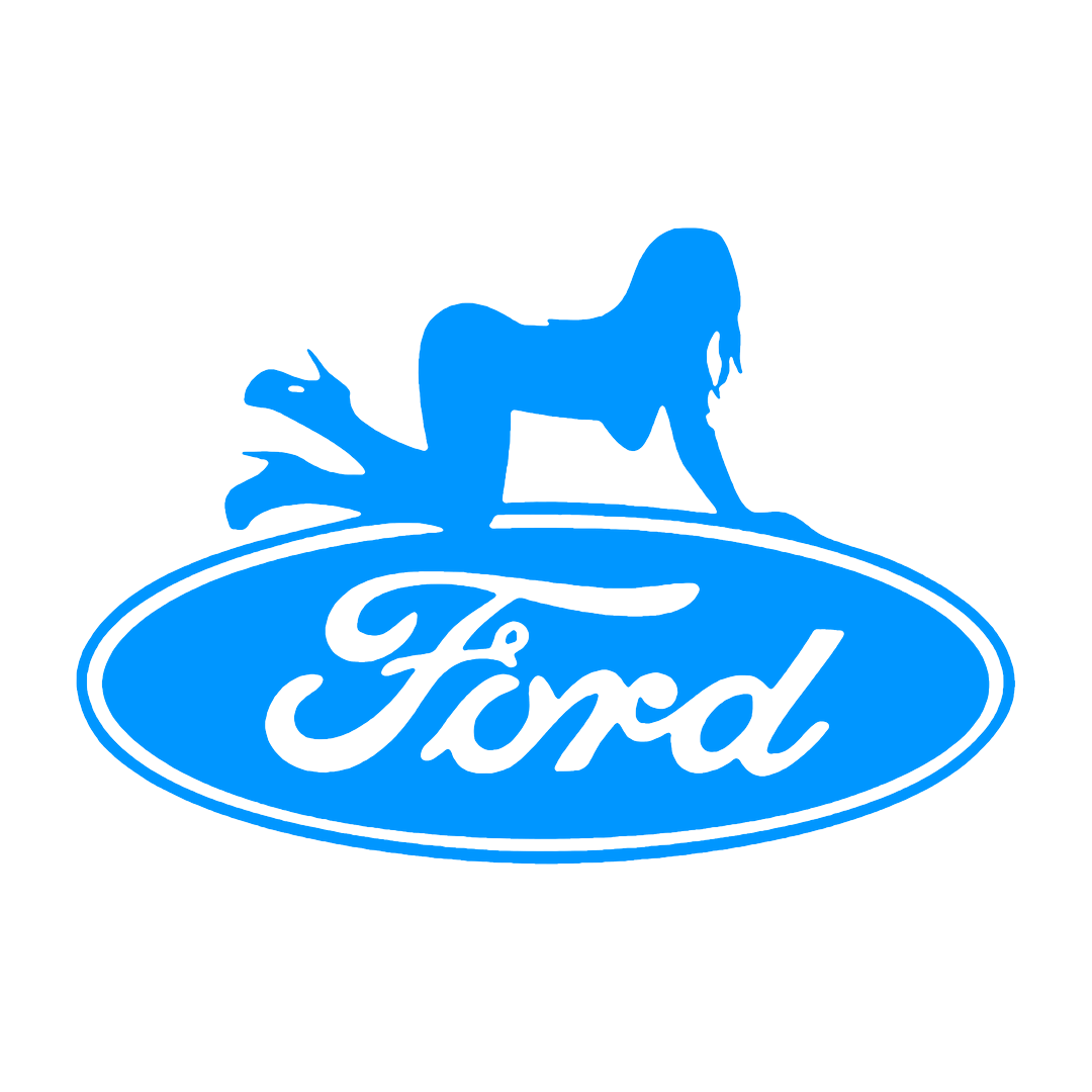 Sticker - FORD GIRL 4