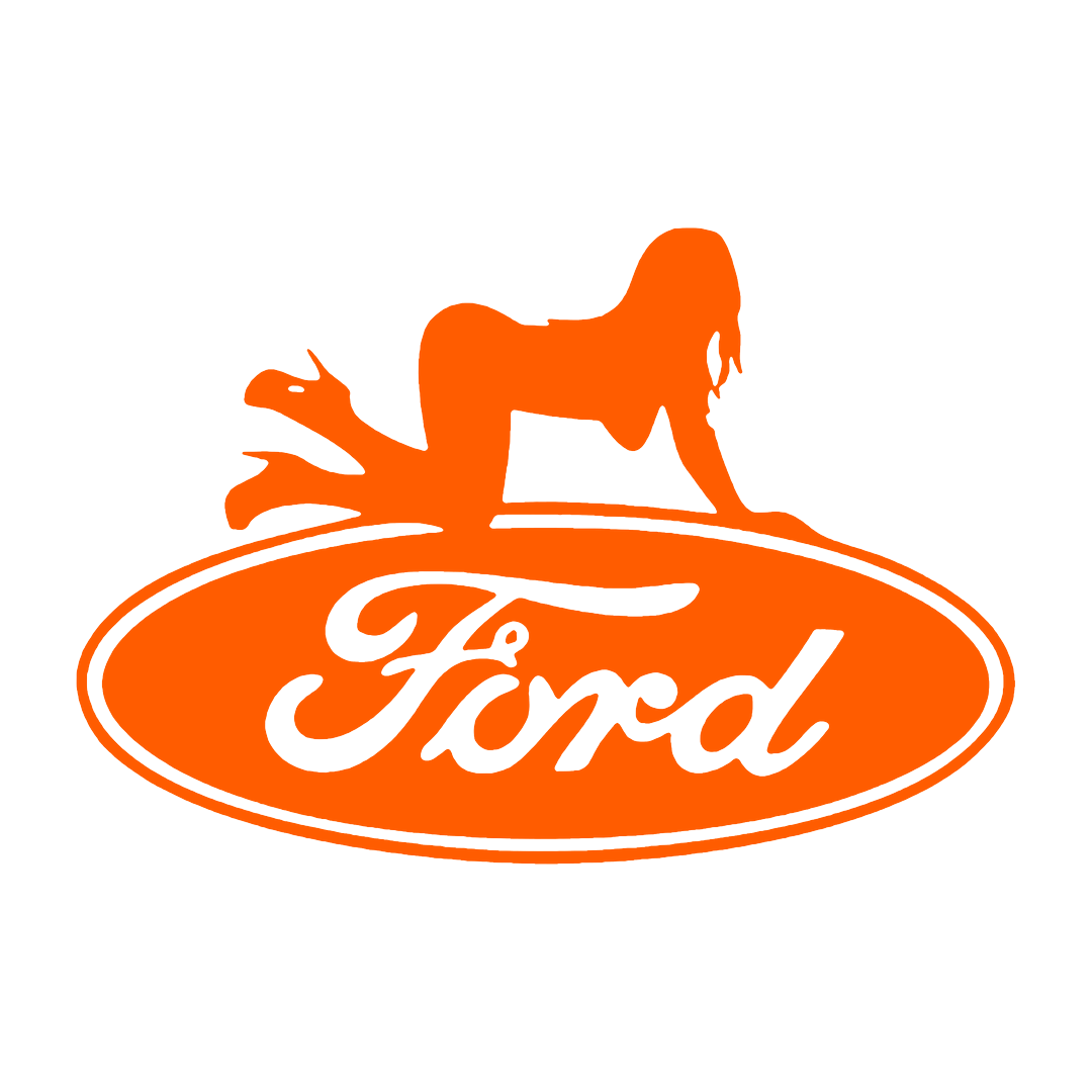 Sticker - FORD GIRL 4