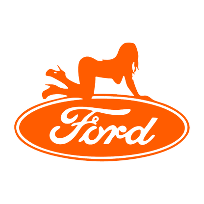 Sticker - FORD GIRL 4
