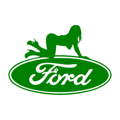 Sticker - FORD GIRL 4