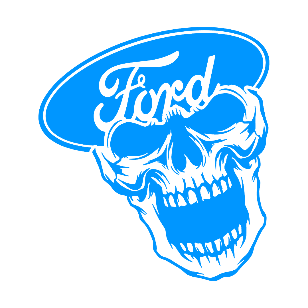 Sticker - FORD SKULL 2
