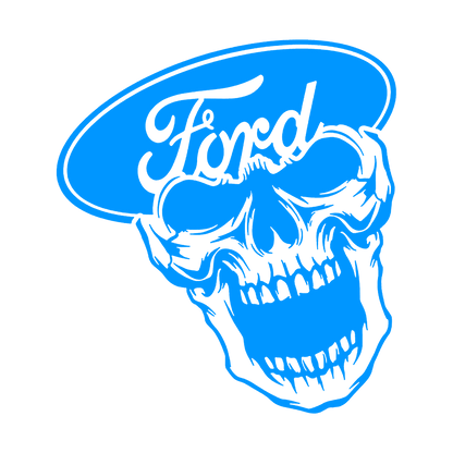 Sticker - FORD SKULL 2